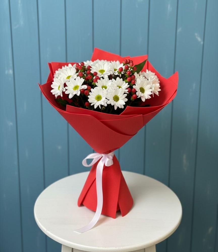 Букет цветов из: Хризантемы в Гиагинском