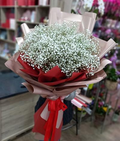 Букет цветов из: Гипсофила в Гиагинском