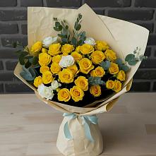 Букет цветов из:  Розы в Гиагинском