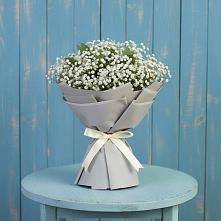 Букет цветов из:  Гипсофила в Гиагинском