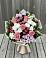 Букет цветов из: Альстромерии, Гвоздики, Розы и Хризантемы в Гиагинском