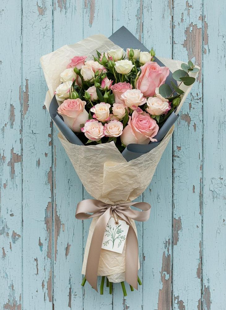 Букет цветов из: Розы в Гиагинском