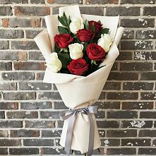 Букет цветов из:  Розы в Гиагинском
