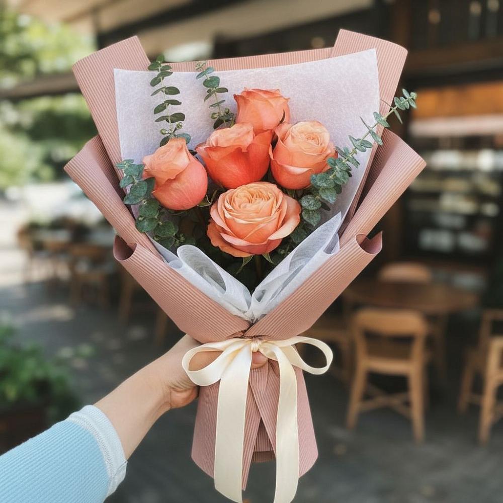 Букет цветов из: Розы в Гиагинском