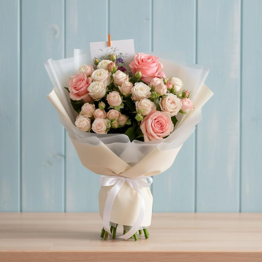 Букет цветов из: Розы в Гиагинском