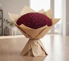 Букет 101 Красная роза в Гиагинском