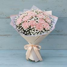 Букет цветов из:  Гвоздики в Гиагинском