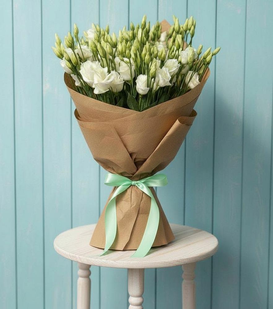 Букет цветов из: Лизиантусы в Гиагинском