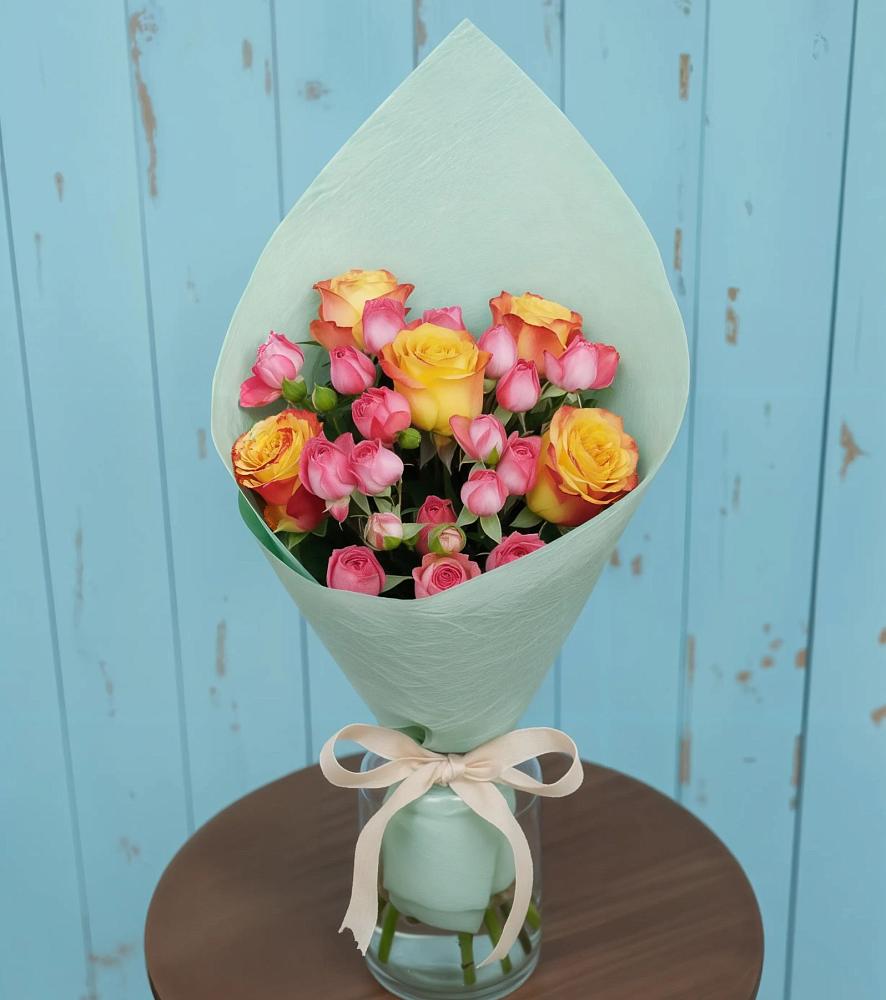 Букет цветов из: Розы в Гиагинском