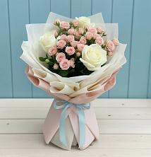 Букет цветов из:  Розы в Гиагинском