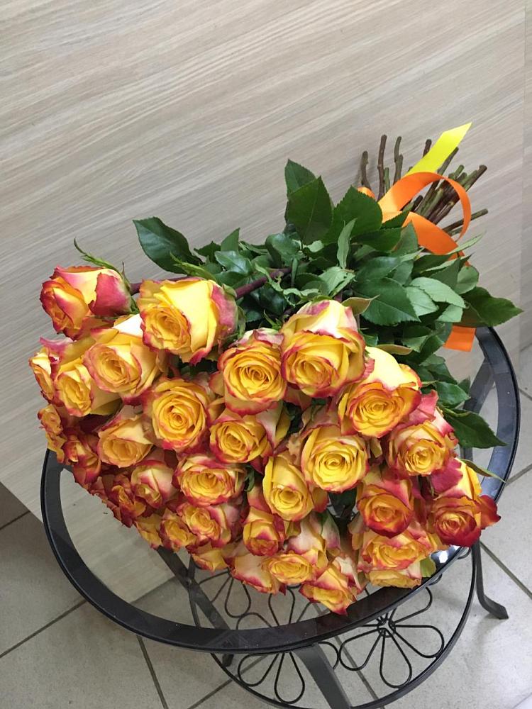 Букет Желтые розы в Гиагинском