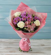 Букет цветов из:  Герберы в Гиагинском