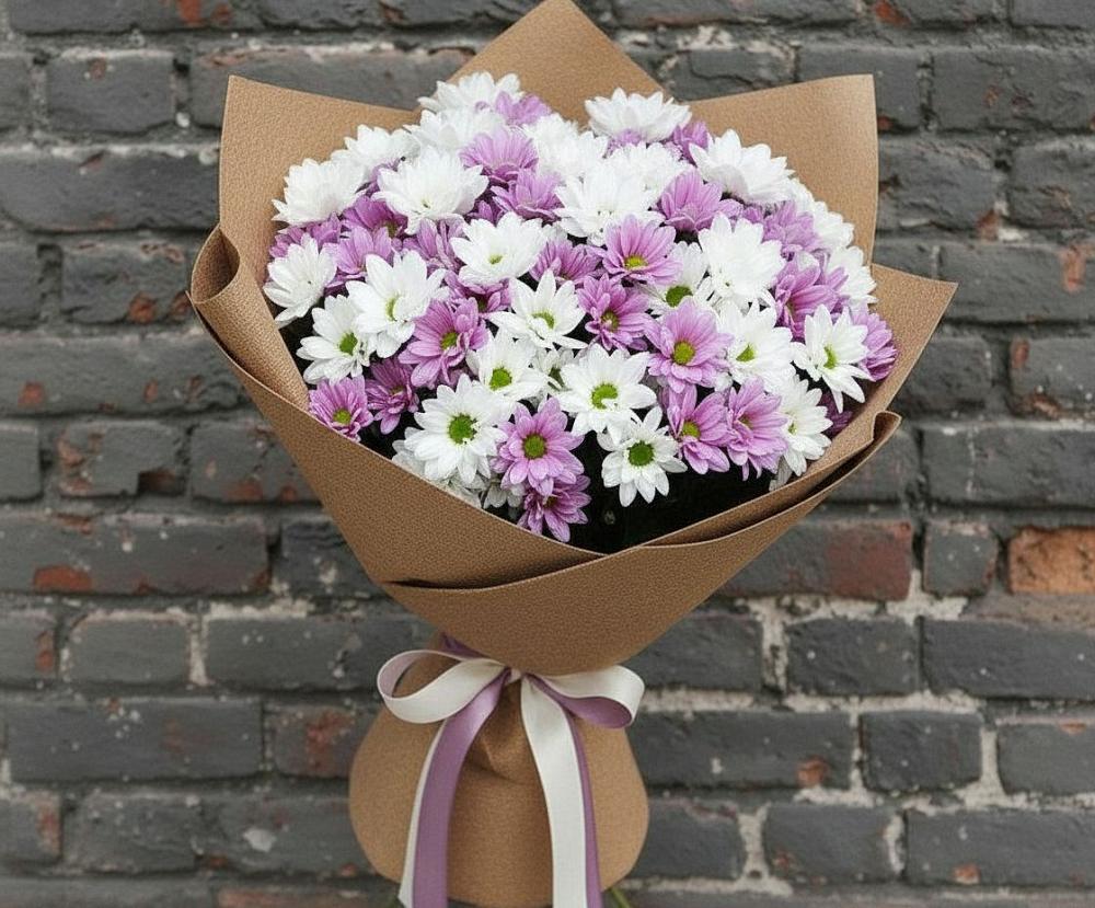 Букет цветов из: Хризантемы в Гиагинском