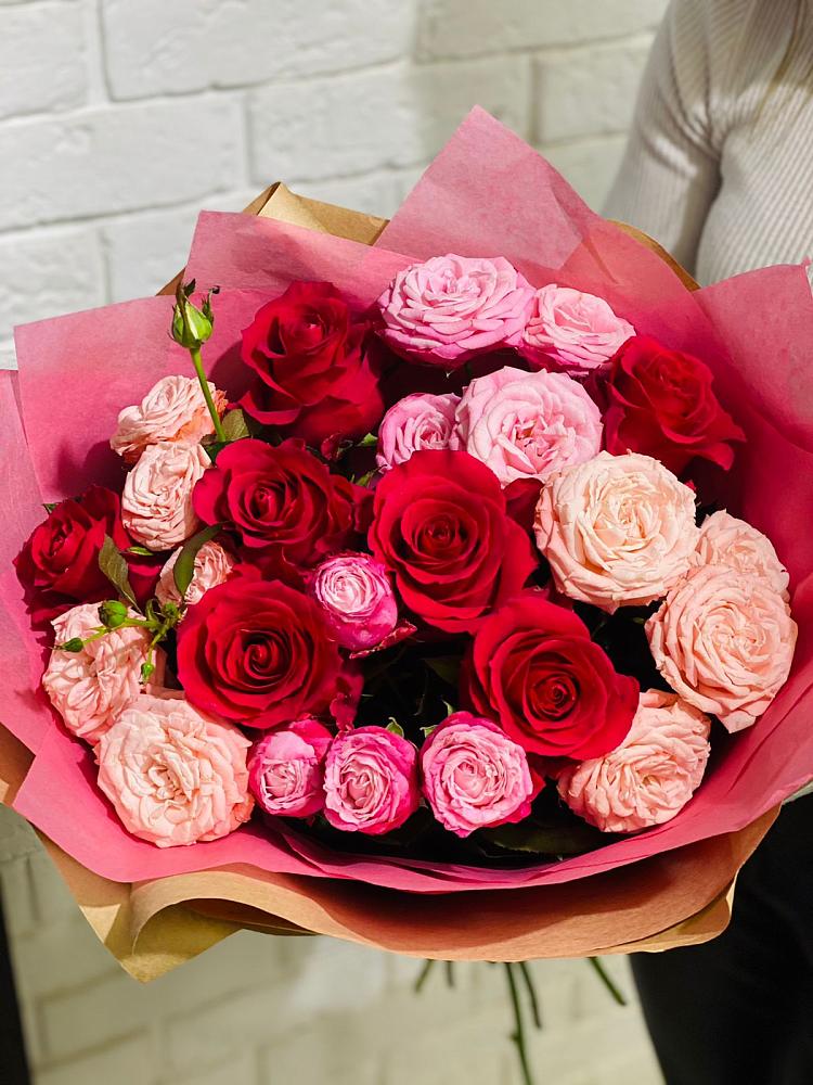 Букет цветов из: Розы в Гиагинском