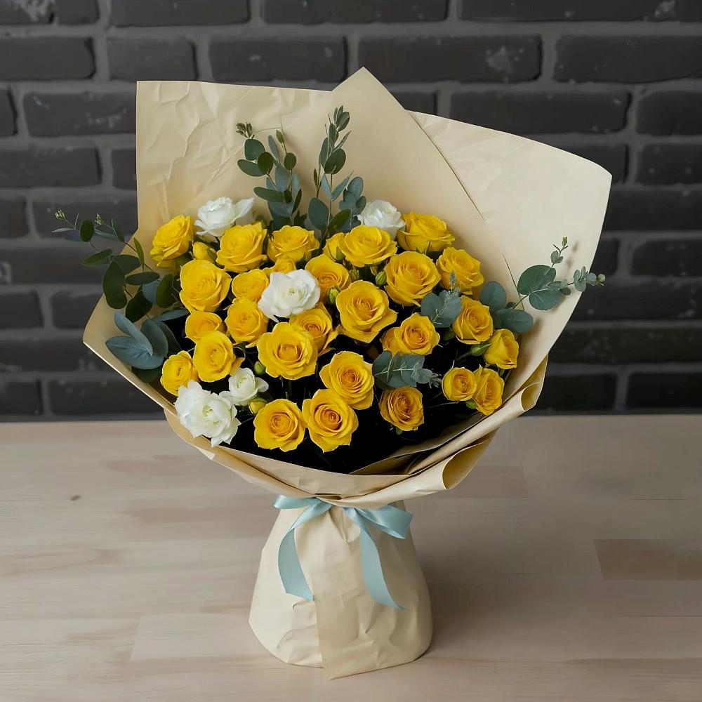 Букет цветов из: Розы в Гиагинском