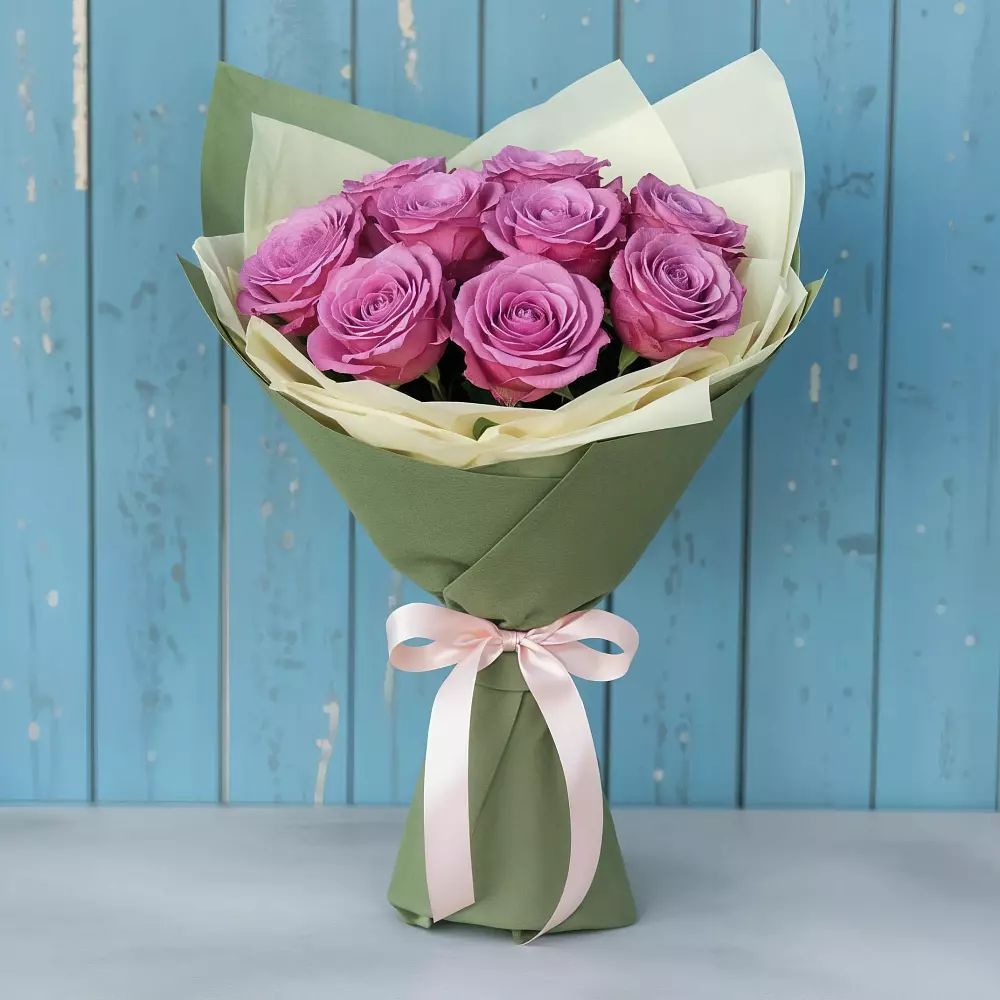 Букет Розы Фёрст Леди в Гиагинском