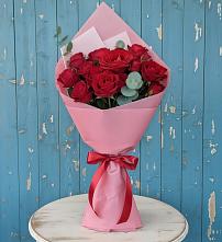 Букет цветов из:  Розы в Гиагинском