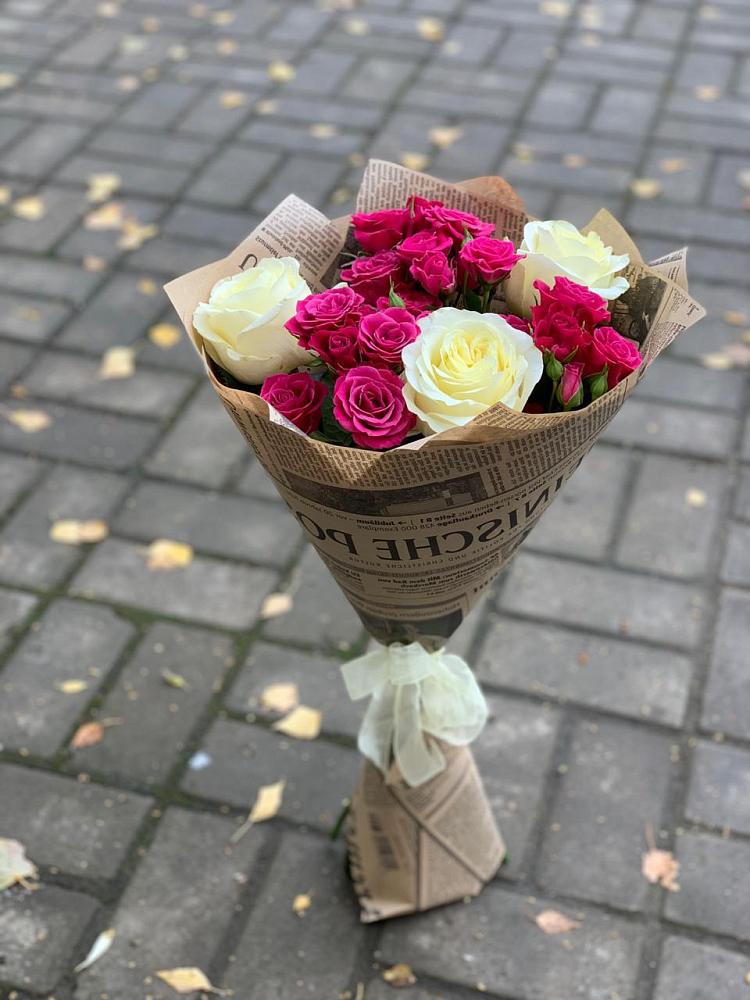 Букет цветов из: Розы в Гиагинском