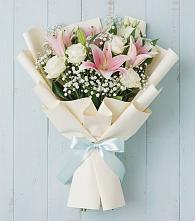 Букет цветов из:  Лилии в Гиагинском