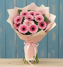 Букет цветов из:  Герберы в Гиагинском